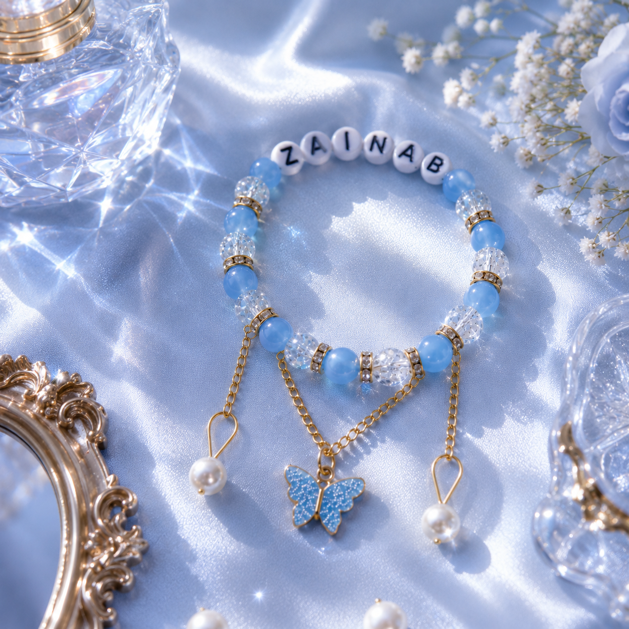 Custom bracelet Butterfly 🦋 Buy 1 Get 1 Free Couple Gift 📦